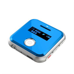 環格H R300 錄音筆 MP3播放器 專業錄音 運動MP3音樂播放器 藍色錄音筆產品圖片1