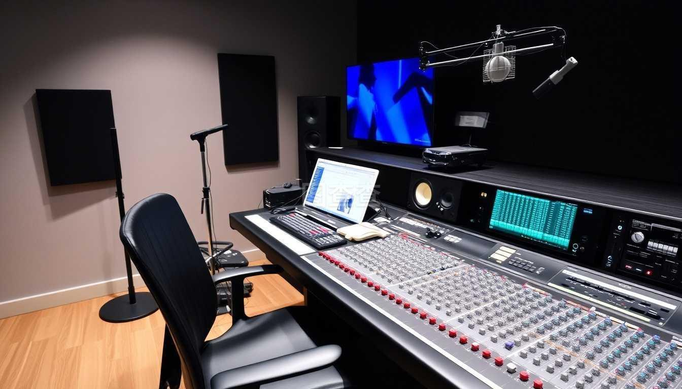 錄音棚混音臺(tái)專業(yè)音樂制作